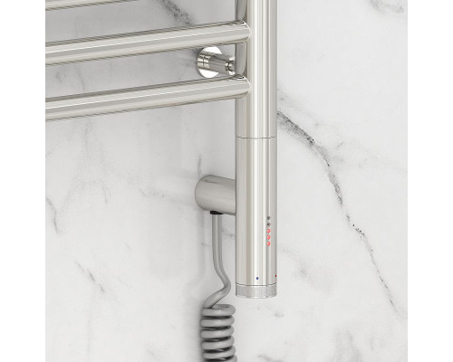 Приобрести Электрический полотенцесушитель Сунержа Богема 3.0 прямая 500x500 R 00-5805-5050 Хром в магазине сантехники Santeh-Crystal.ru