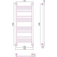 Приобрести Водяной полотенцесушитель Сунержа Богема+ прямая 1000х400 03-0220-1040 Золото в магазине сантехники Santeh-Crystal.ru