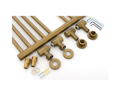 Заказать Водяной полотенцесушитель Сунержа Богема+ прямая 800х500 05-0220-8050 Состаренная бронза в магазине сантехники Santeh-Crystal.ru