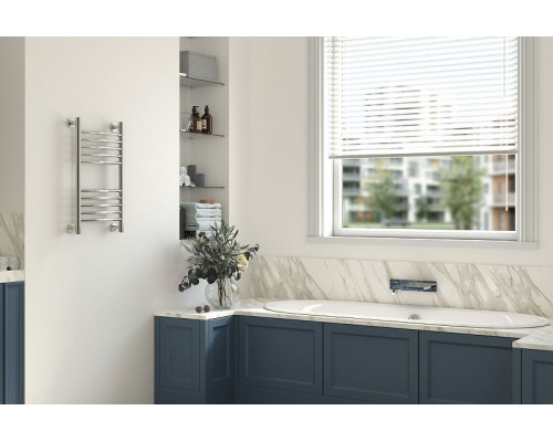 Заказать Водяной полотенцесушитель Сунержа Богема+ выгнутая 600х500 30-0221-6050 Белый матовый в магазине сантехники Santeh-Crystal.ru