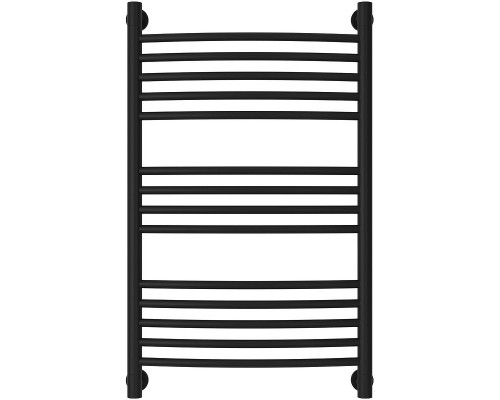 Приобрести Водяной полотенцесушитель Сунержа Богема+ выгнутая 800х500 31-0221-8050 Черный матовый в магазине сантехники Santeh-Crystal.ru