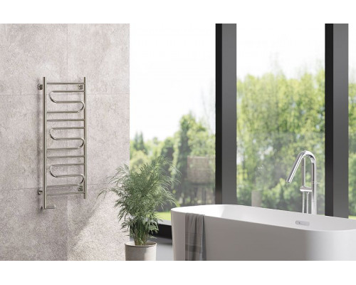 Купить Электрический полотенцесушитель Сунержа Элегия 2.0 1000x400 L 00-5218-1040 Хром в магазине сантехники Santeh-Crystal.ru