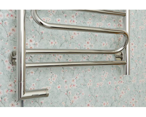 Купить Электрический полотенцесушитель Сунержа Элегия 2.0 1000x400 L 00-5218-1040 Хром в магазине сантехники Santeh-Crystal.ru