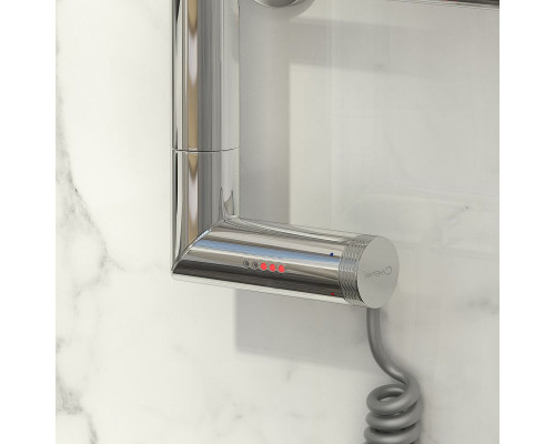 Купить Электрический полотенцесушитель Сунержа Элегия 2.0 800x400 L 00-5218-8040 Хром в магазине сантехники Santeh-Crystal.ru