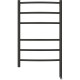 Заказать Электрический полотенцесушитель Сунержа Галант 800x500 R 31-5401-8050 Черный матовый в магазине сантехники Santeh-Crystal.ru