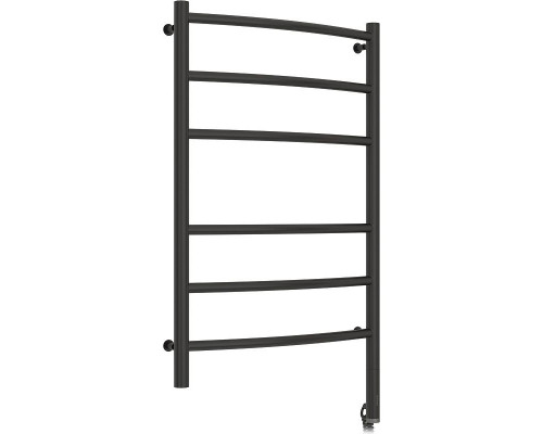 Заказать Электрический полотенцесушитель Сунержа Галант 800x500 R 31-5401-8050 Черный матовый в магазине сантехники Santeh-Crystal.ru