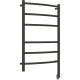 Заказать Электрический полотенцесушитель Сунержа Галант 800x500 R 31-5401-8050 Черный матовый в магазине сантехники Santeh-Crystal.ru