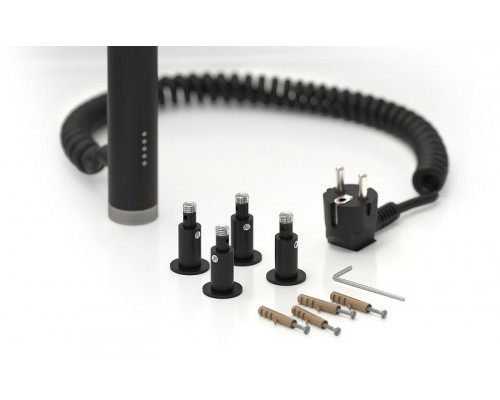 Заказать Электрический полотенцесушитель Сунержа Галант 800x500 R 31-5401-8050 Черный матовый в магазине сантехники Santeh-Crystal.ru