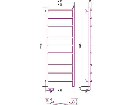 Santeh-Crystal.ru: Электрический полотенцесушитель Сунержа Галант 2.0 1200x400 L 30-5200-1240 Белый матовый Заказать Электрический полотенцесушитель Сунержа Галант 2.0 1200x400 L 30-5200-1240 Белый матовый в магазине сантехники Santeh-Crystal.ru