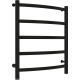 Заказать Электрический полотенцесушитель Сунержа Галант 4.0 600x500 L 31-0830-6050 Черный матовый в магазине сантехники Santeh-Crystal.ru