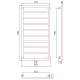 Приобрести Водяной полотенцесушитель Сунержа Канцлер 1000х500 00-0254-1050 Хром в магазине сантехники Santeh-Crystal.ru