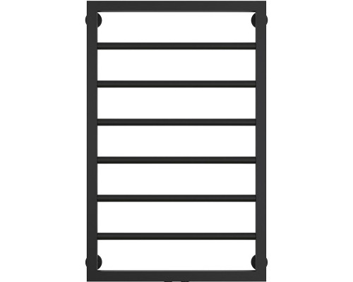 Купить Водяной полотенцесушитель Сунержа Канцлер 800х500 31-0254-8050 Черный матовый в магазине сантехники Santeh-Crystal.ru