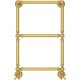 Приобрести Водяной полотенцесушитель Сунержа Ренессанс 1304 660х400 03-0280-6640 Золото в магазине сантехники Santeh-Crystal.ru