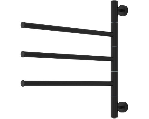 Купить Электрический полотенцесушитель Сунержа Триада 540х585 31-0822-0540 Черный матовый в магазине сантехники Santeh-Crystal.ru