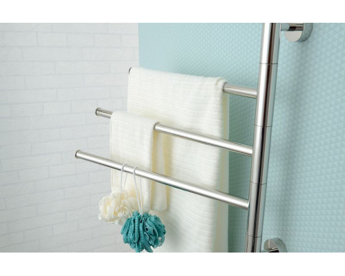 Купить Электрический полотенцесушитель Сунержа Триада 540х585 31-0822-0540 Черный матовый в магазине сантехники Santeh-Crystal.ru