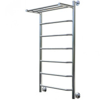 Водяной полотенцесушитель Тругор Браво 1 П НП 100x50 с полкой Хром