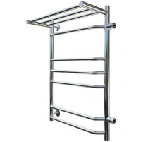 Водяной полотенцесушитель Тругор Браво 3 П ПМ R 80x40 с полкой Хром