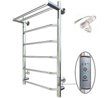 Электрический полотенцесушитель Тругор ПЭК 6 П СП 80x40 с полкой Хром