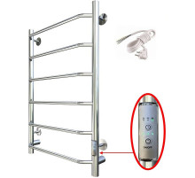 Электрический полотенцесушитель Тругор ПЭК 6 СП 80x40 Хром