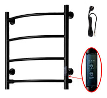 Электрический полотенцесушитель Тругор ПЭК 5 СП 60x50 Черный