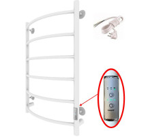 Электрический полотенцесушитель Тругор ПЭК 5 СП 80x50 Белый