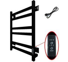 Электрический полотенцесушитель Тругор ПЭК 21кв СП 60x50 Черный