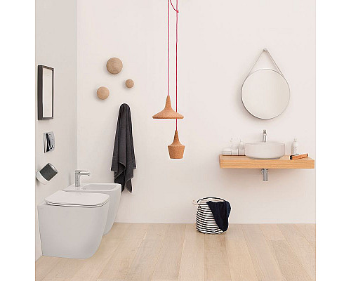 Приобрести Биде Artceram A16 ASB001 01 86 подвесное Белое в магазине сантехники Santeh-Crystal.ru