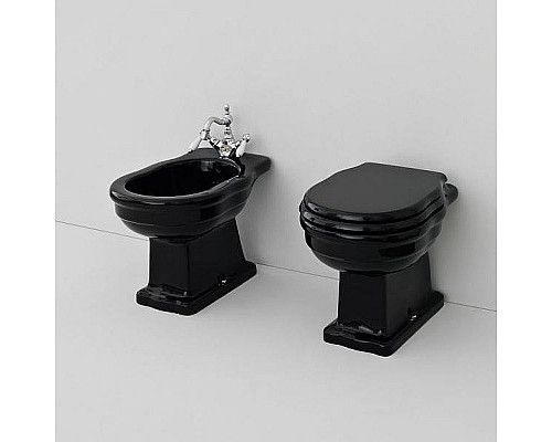 Заказать Биде Artceram Hermitage HEB002 03 00 Черное в магазине сантехники Santeh-Crystal.ru