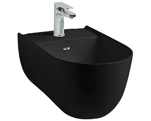 Заказать Биде Artceram The One THB001 17 00 подвесное Черное матовое в магазине сантехники Santeh-Crystal.ru