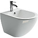 Купить Биде Ceramica Nova Metropol CN4003 подвесное Белое в магазине сантехники Santeh-Crystal.ru