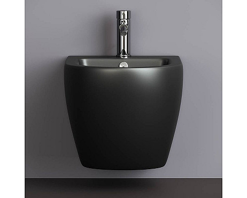 Santeh-Crystal.ru: Биде Ceramica Nova Metropol CN4003MB подвесное Черное Купить Биде Ceramica Nova Metropol CN4003MB подвесное Черное в магазине сантехники Santeh-Crystal.ru