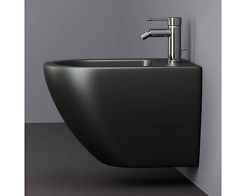 Santeh-Crystal.ru: Биде Ceramica Nova Metropol CN4003MB подвесное Черное Купить Биде Ceramica Nova Metropol CN4003MB подвесное Черное в магазине сантехники Santeh-Crystal.ru