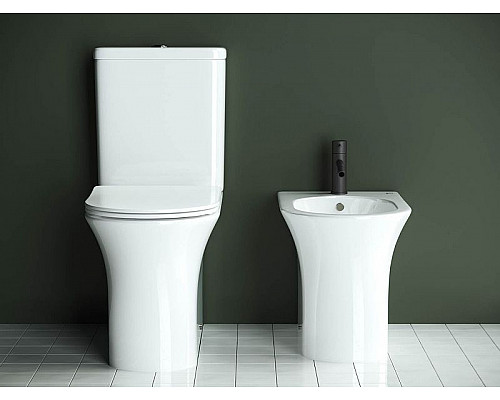 Купить Биде Ceramica Nova Star CN1906 Белое в магазине сантехники Santeh-Crystal.ru