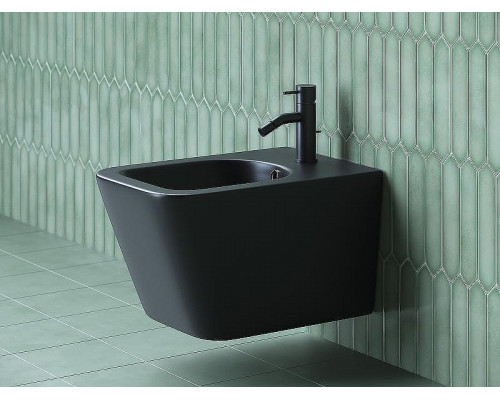 Биде Ceramicanova Metric CN3008MB подвесное Черное матовое