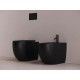Биде Ceramicanova Metropol CN4005MB Черное матовое