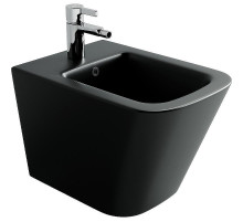 Биде Ceramicanova Union CN4010MB подвесное Черное матовое