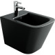 Биде Ceramicanova Union CN4010MB подвесное Черное матовое