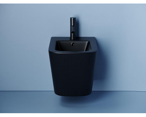 Биде Ceramicanova Union CN4010MB подвесное Черное матовое