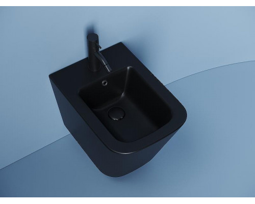 Биде Ceramicanova Union CN4010MB подвесное Черное матовое