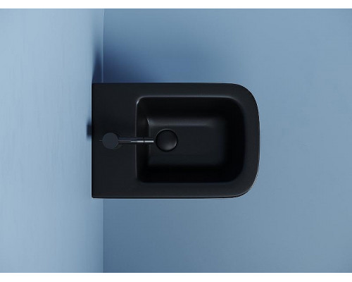 Биде Ceramicanova Union CN4010MB подвесное Черное матовое