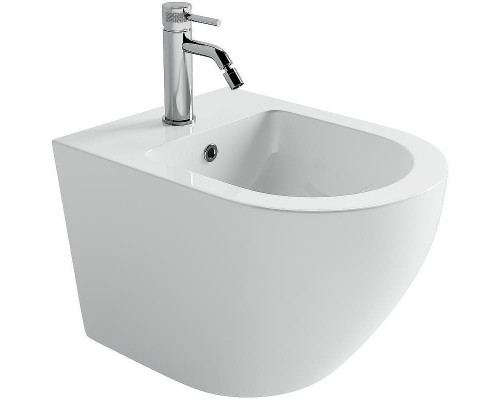 Биде Ceramicanova Uno CN11002 подвесное Белое