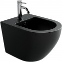 Биде Ceramicanova Uno CN11002MB подвесное Черное матовое Биде Ceramicanova Uno CN11002MB подвесное Черное матовое