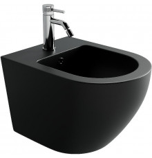 Биде Ceramicanova Uno CN11002MB подвесное Черное матовое