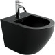 Биде Ceramicanova Uno CN11002MB подвесное Черное матовое