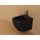 Биде Ceramicanova Uno CN11002MB подвесное Черное матовое