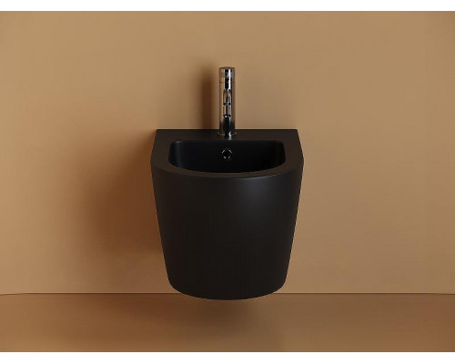 Биде Ceramicanova Uno CN11002MB подвесное Черное матовое
