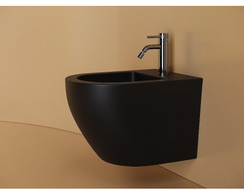 Биде Ceramicanova Uno CN11002MB подвесное Черное матовое