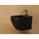 Биде Ceramicanova Uno CN11002MB подвесное Черное матовое