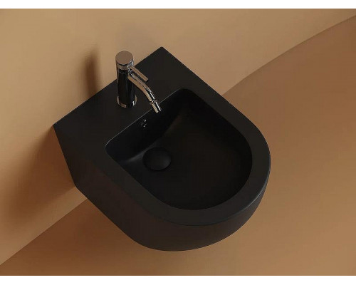 Биде Ceramicanova Uno CN11002MB подвесное Черное матовое