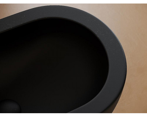 Биде Ceramicanova Uno CN11002MB подвесное Черное матовое